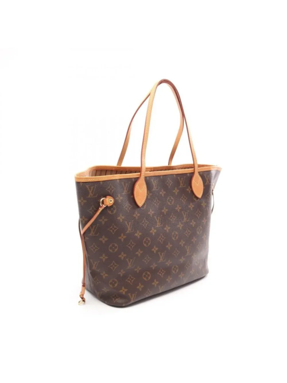 Louis Vuitton Tote Neverfull MM Canvas Leather